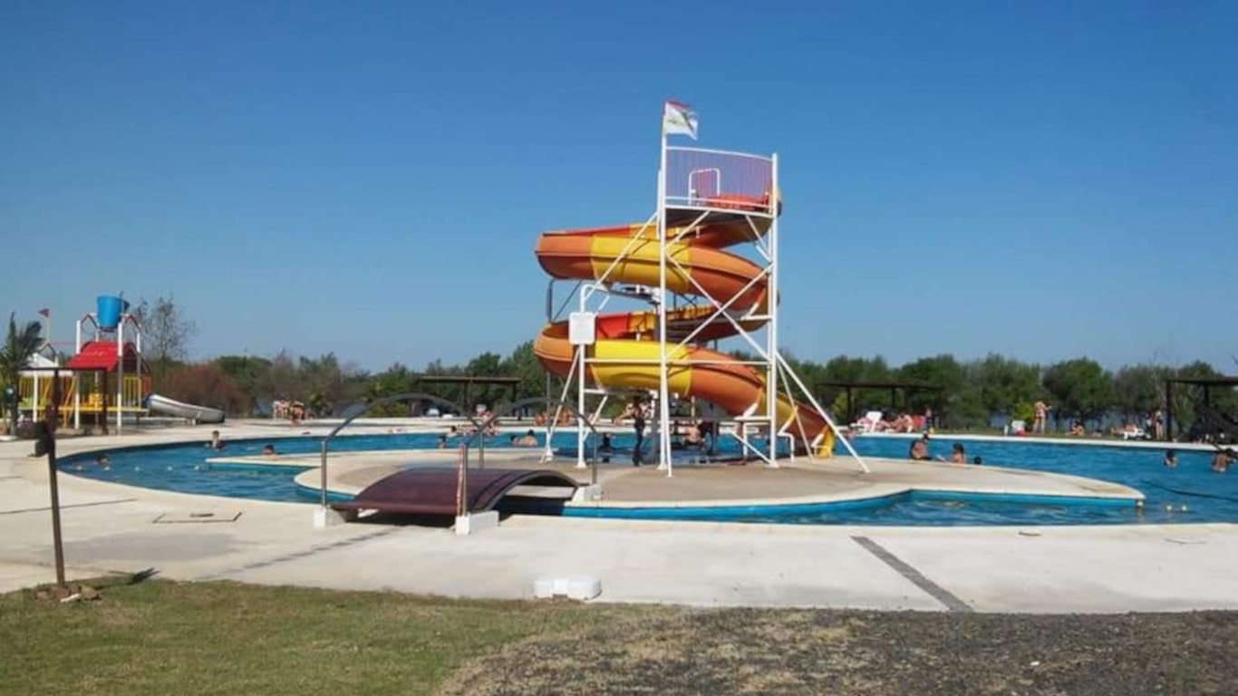 fotografia aerea nocturna Monte Caseros corrientes corrientes